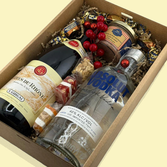 113S  Cote du Rhone Guigal et Absolut