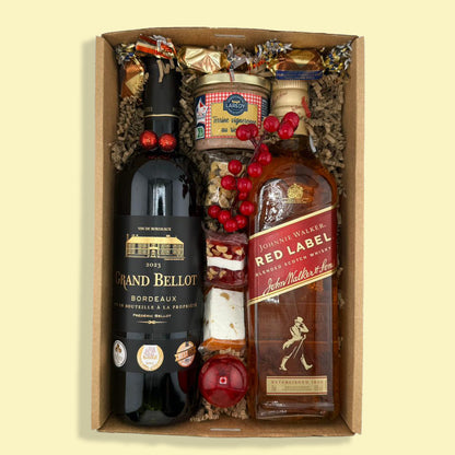 113X Grand Bellot et Johnnie Walker Red Label