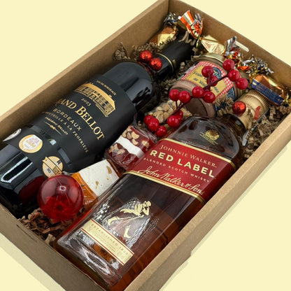 113X Grand Bellot et Johnnie Walker Red Label