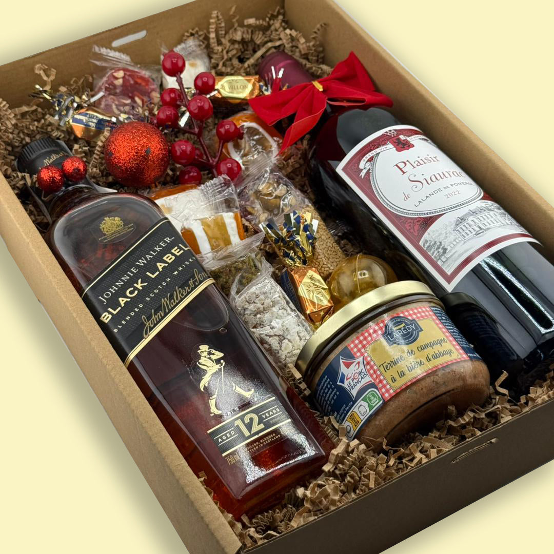 114D Plaisir de Siaurac et Johnnie Walker Black Label