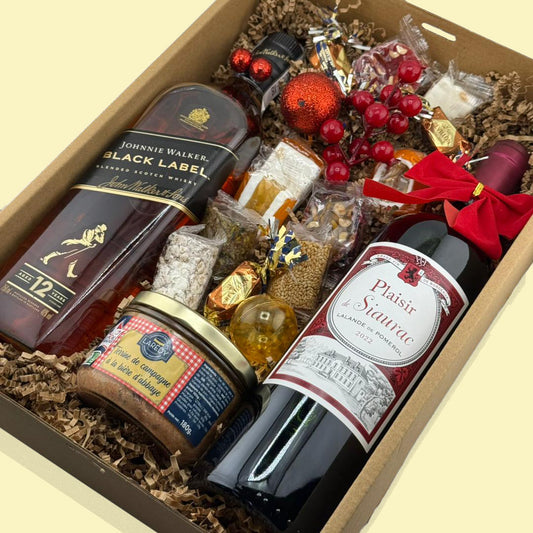 114D Plaisir de Siaurac et Johnnie Walker Black Label