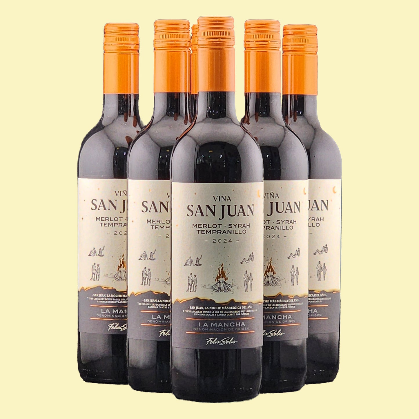 VINA SAN JUAN Merlot Syrah Tempranillo