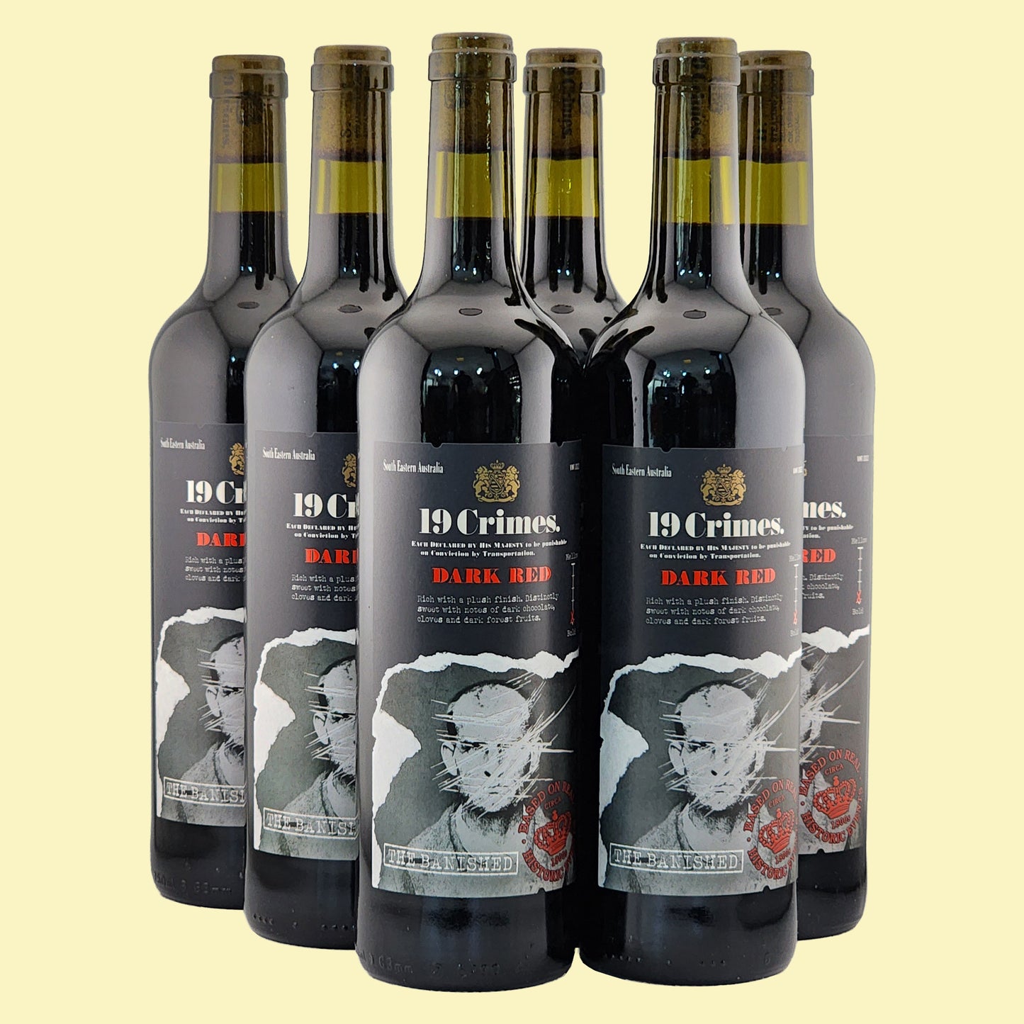 19 CRIMES Dark Red