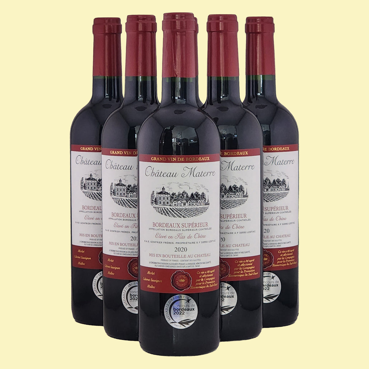Château MATERRE Elevé en Fûts de Chêne